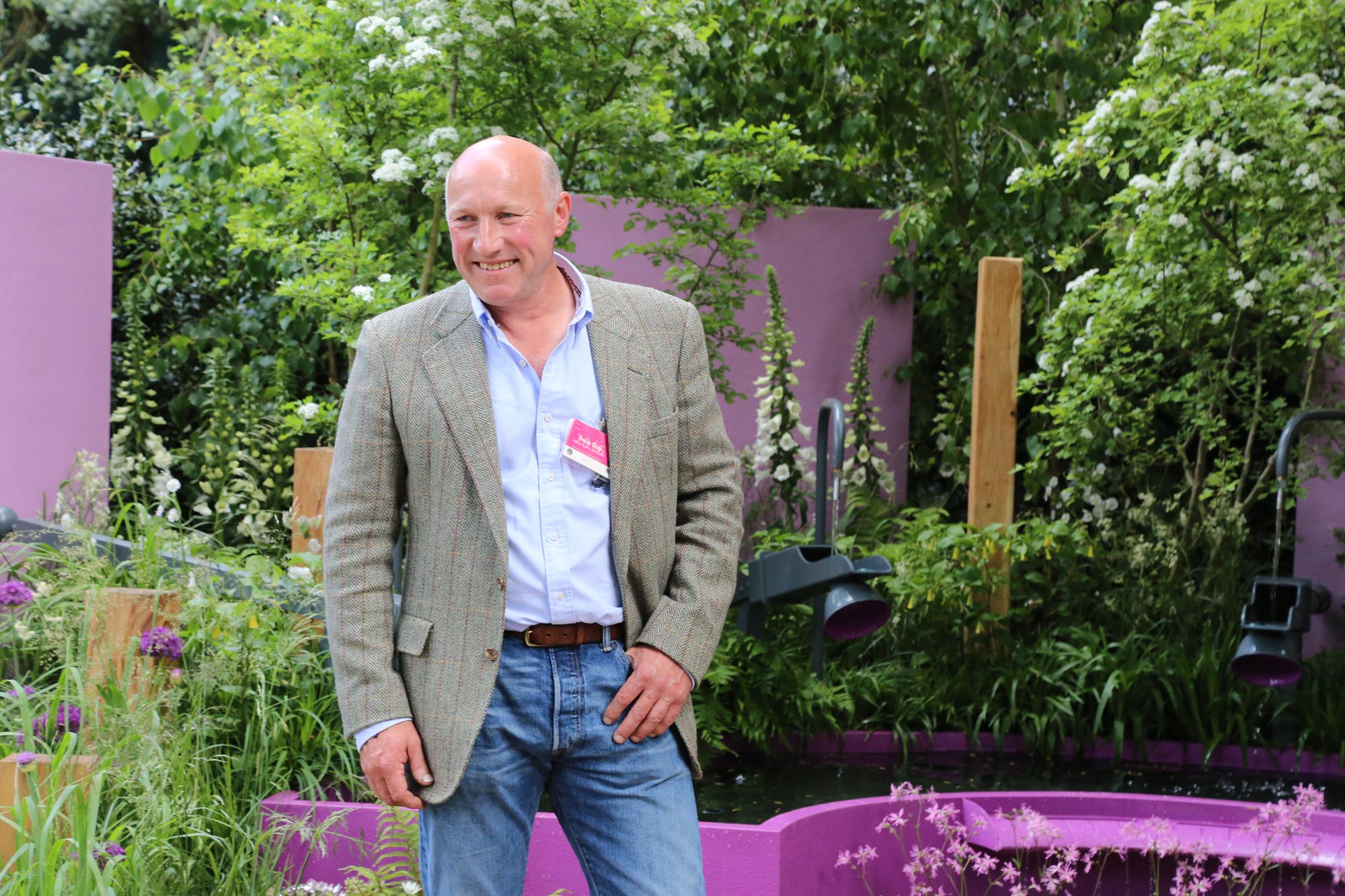 Peter Eustance at RHS Chelsea Flower Show