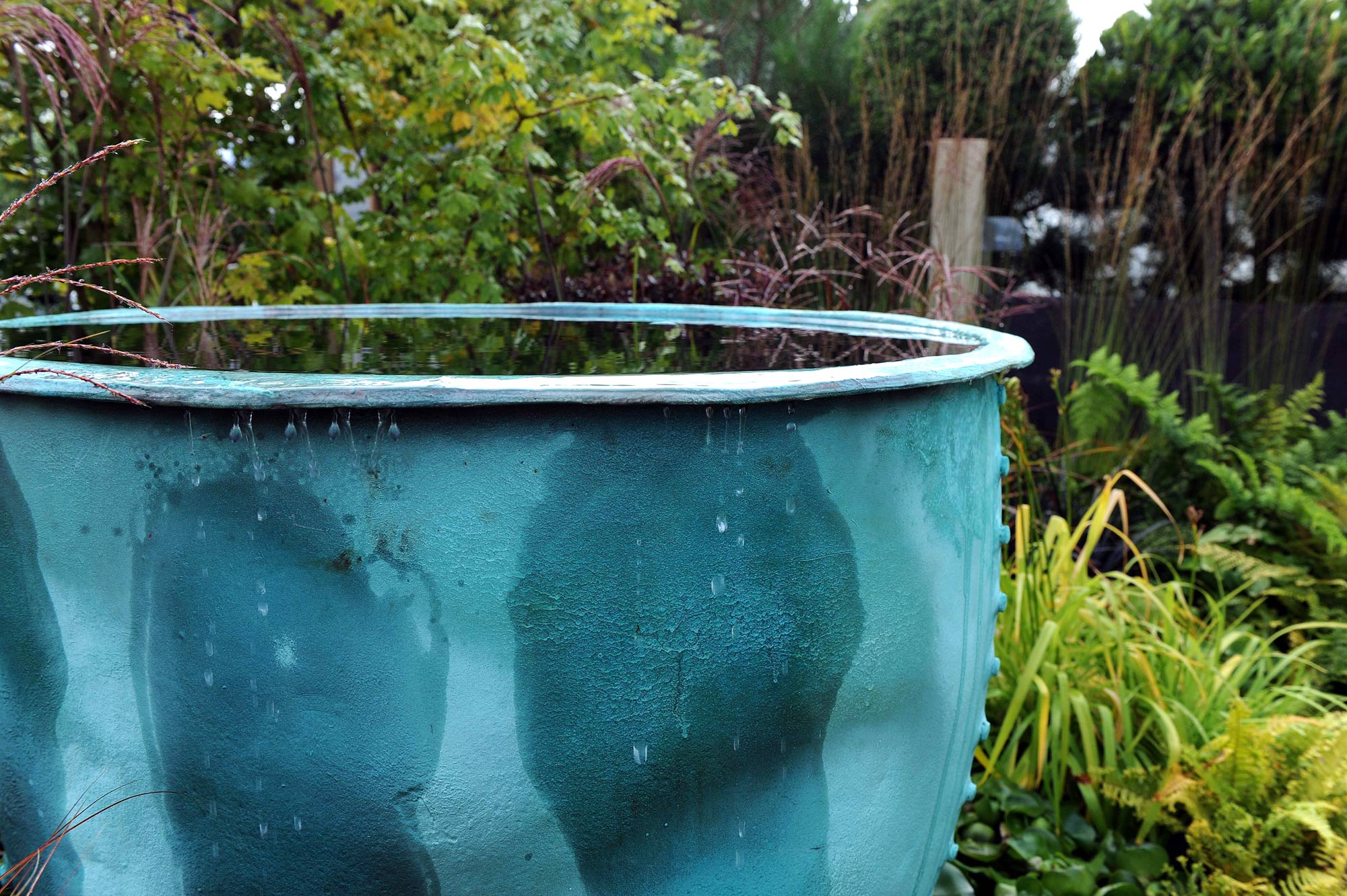 Bath water feature - Peter Eustance Symphonic Gardens