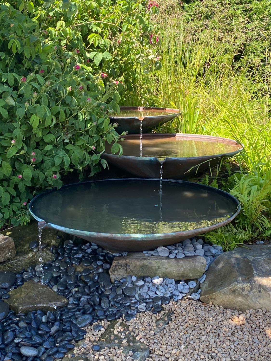 Claro water feature - Peter Eustance Symphonic Gardens