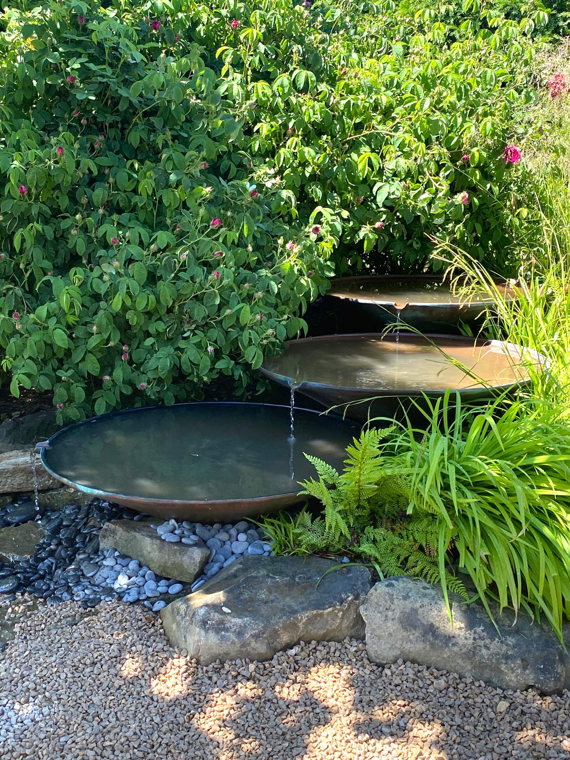 Claro water feature - Peter Eustance Symphonic Gardens