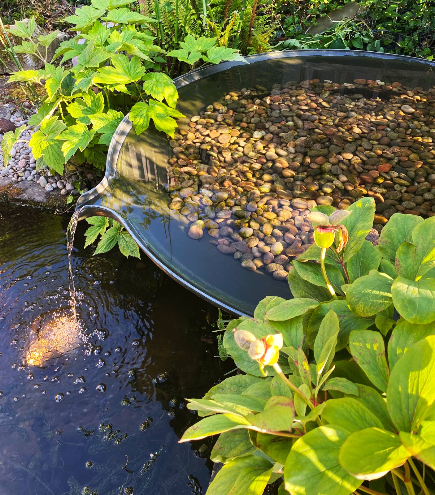 Magdalena water feature - Peter Eustance Symphonic Gardens