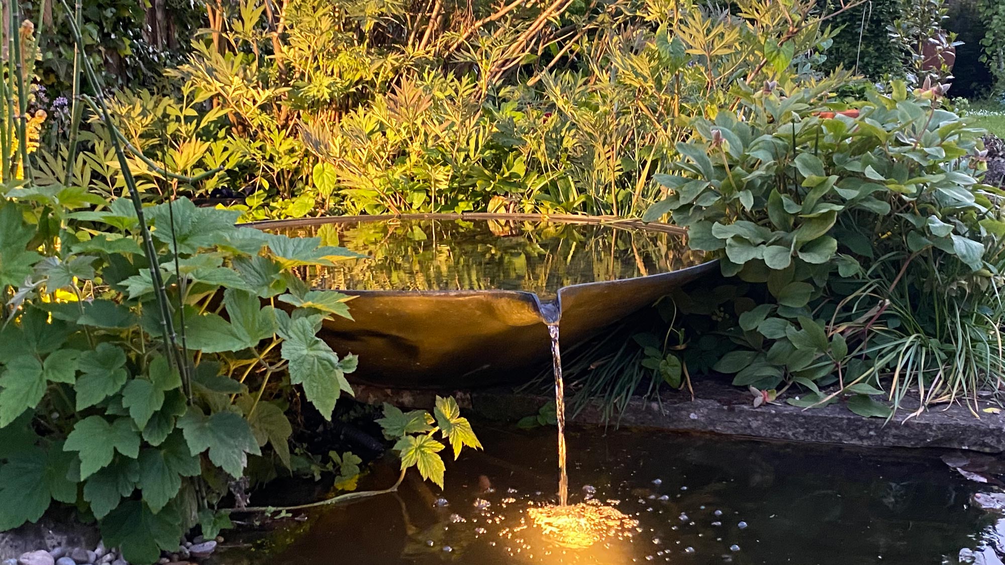 Magdalena water feature - Peter Eustance Symphonic Gardens