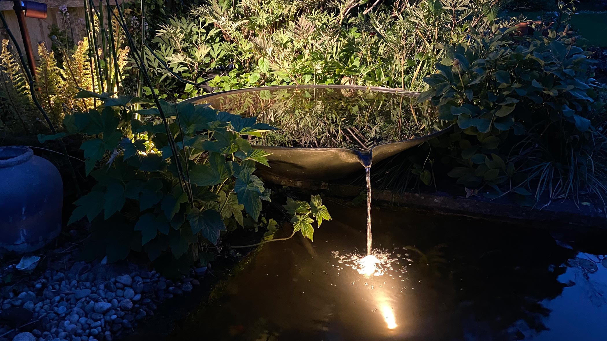 Magdalena water feature - Peter Eustance Symphonic Gardens